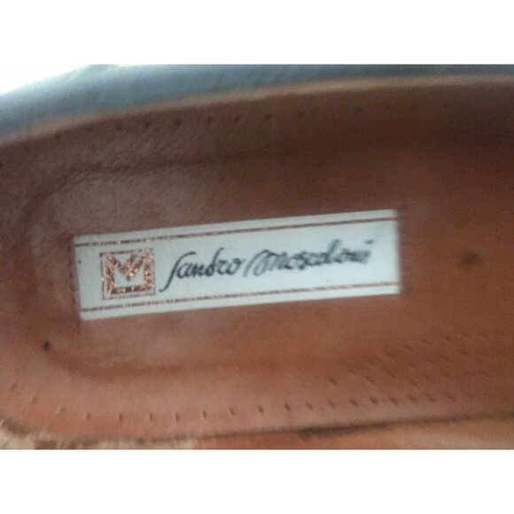 Sandro Loafer Moscoloui Capri Shoes Dress  black Leather Men’s US Size 13 - Picture 2 of 12